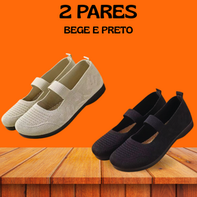 (COMPRE 1 E LEVE 2) Sandália Laís Confortável – O Presente Perfeito para a Mulher Mais Especial da Sua Vida