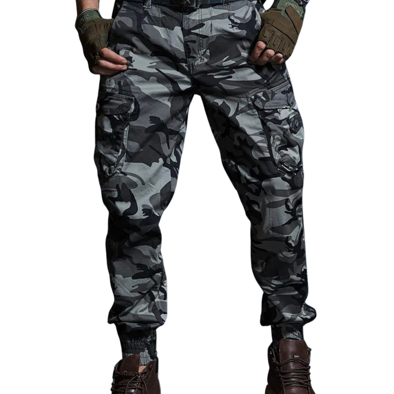 Calça Cargo Tática Masculina com Bolsos Grande