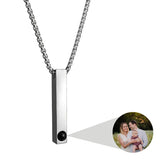 Colar Masculino Personalizável com Foto Prata 925