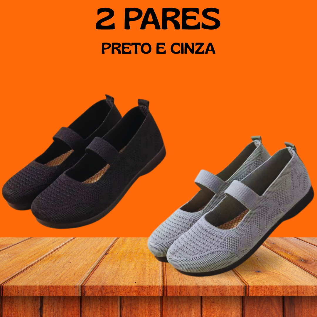 (COMPRE 1 E LEVE 2) Sandália Laís Confortável – O Presente Perfeito para a Mulher Mais Especial da Sua Vida