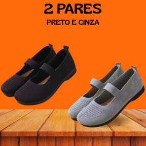 (COMPRE 1 E LEVE 2) Sandália Laís Confortável – O Presente Perfeito para a Mulher Mais Especial da Sua Vida