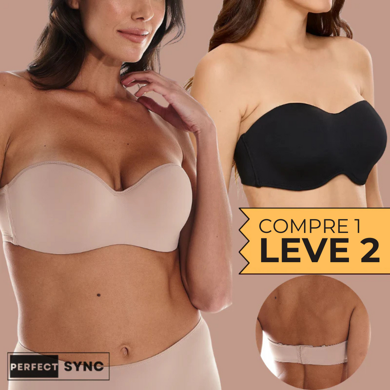 Sutiã Sync Confort 2.0 Tomara que Caia - Super Sustentação - [Compre 1 Leve 2]