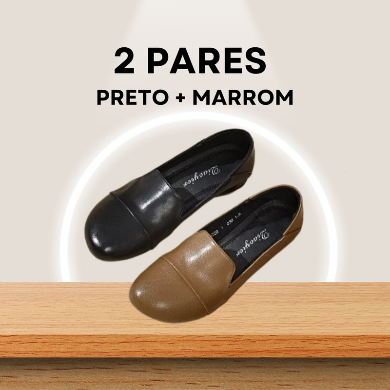 (Compre 1 e LEVE 2) 💝  Sapatilha OrthoLife: Conforto ortopédico!