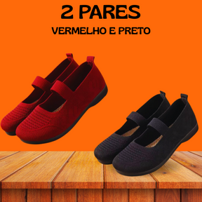 (COMPRE 1 E LEVE 2) Sandália Laís Confortável – O Presente Perfeito para a Mulher Mais Especial da Sua Vida