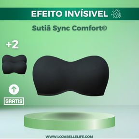 Sutiã Sync Confort 2.0 Tomara que Caia - Super Sustentação - [Compre 1 Leve 2]
