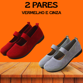 (COMPRE 1 E LEVE 2) Sandália Laís Confortável – O Presente Perfeito para a Mulher Mais Especial da Sua Vida