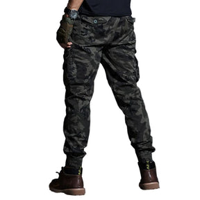 Calça Cargo Tática Masculina com Bolsos Grande