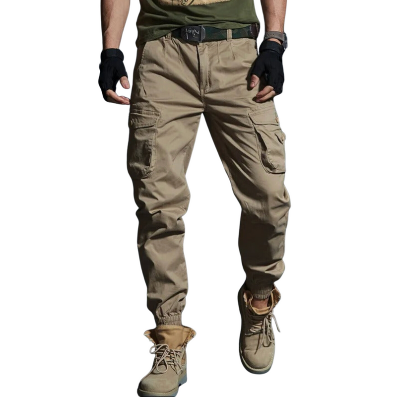 Calça Cargo Tática Masculina com Bolsos Grande